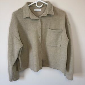 OAK + FORT Button Up Long Sleeve